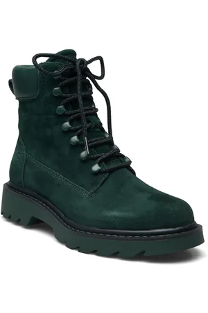 Tamaris Women Boots Shoes Boots Ankle Boots Laced Boots Green