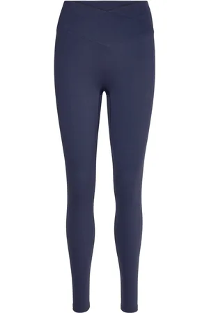Drop Of Mindfulness Ultimate Wrap Over Tights Sport Women Sport Clothing Sport Tights Sport Training Tights Blue