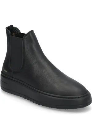 &Copenhagen Cph91 Leather Black Shoes Boots Ankle Boots Ankle Boots Flat Heel Black
