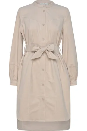 Soaked in Luxury Slhelle Dress Kort Kjole Beige