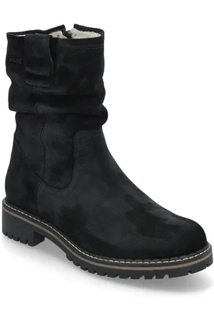 Tamaris Women Boots Shoes Boots Ankle Boots Ankle Boots Flat Heel Black