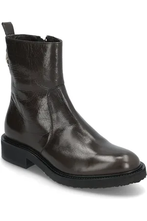 Billi Bi Boots Shoes Boots Ankle Boots Ankle Boots Flat Heel Khaki Green