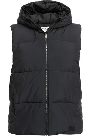 Roxy Bright Side Sport Women Sport Clothing Sport Outerwear Sport Jackets Sport Vests Black
