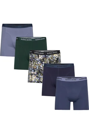 Björn Borg Cotton Stretch Boxer 5P Boxershorts Navy
