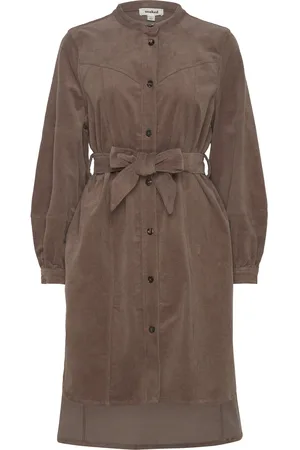 Soaked in Luxury Slhelle Dress Kort Kjole Brown