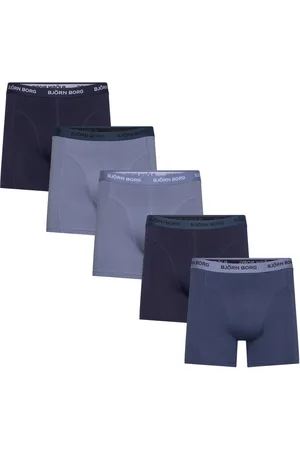 Björn Borg Cotton Stretch Boxer 5P Boxershorts Navy
