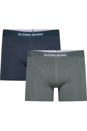 Björn Borg Premium Cotton Stretch Boxer 2P Boxershorts Navy