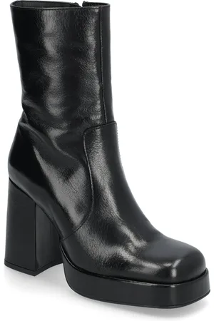 Jonak 429-Ben Cuir Vieilli Shoes Boots Ankle Boots Ankle Boots With Heel Black