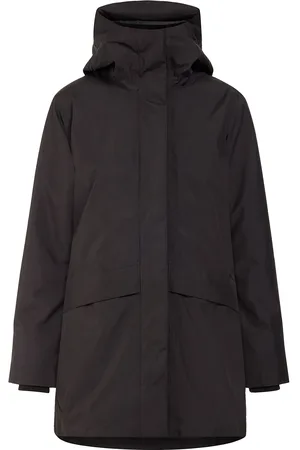 Didriksons Cajsa Wns Parka 6 Outerwear Rainwear Rain Coats Black