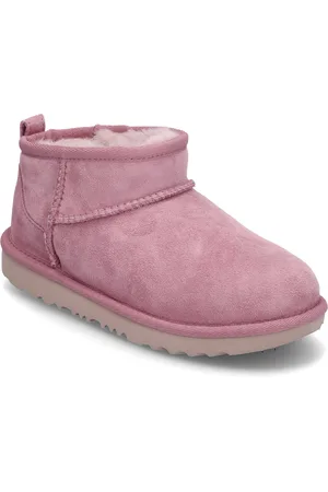 UGG K Classic Ultra Mini Vinterstøvler Pull On Pink