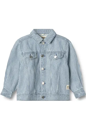 WHEAT Denim Jacket Vive Outerwear Jackets & Coats Denim & Corduroy Blue