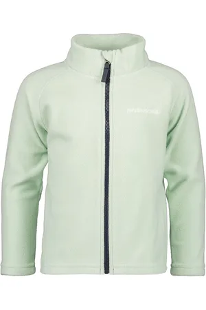 Didriksons Monte Kids Fz 10 Sport Fleece Outerwear Fleece Jackets Green