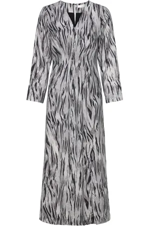 INWEAR Mildaiw Dress Maxikjole Festkjole Grey