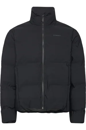 Lindbergh Cropped Seamless Puffer Jacket Foret Jakke Black