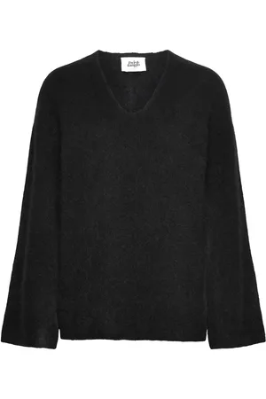 Twist & tango Nessia Knitted Sweater Tops Knitwear Jumpers Black