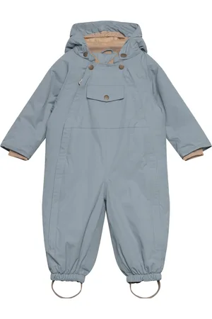 Mini A Ture Matwisti Fleece Lined Snowsuit. Grs Outerwear Coveralls Snow-ski Coveralls & Sets Blue