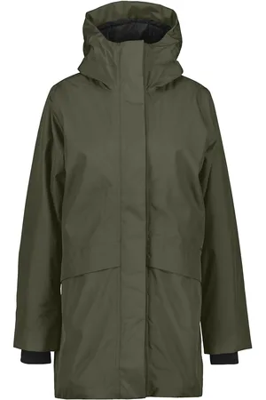 Didriksons Cajsa Wns Parka 6 Outerwear Rainwear Rain Coats Khaki Green