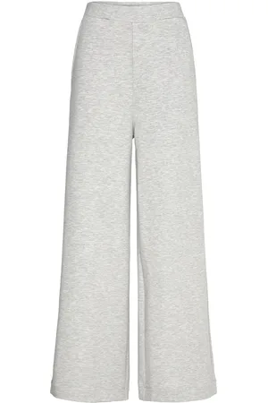 INWEAR Gincentiw Pant Melange Bottoms Sweatpants Grey