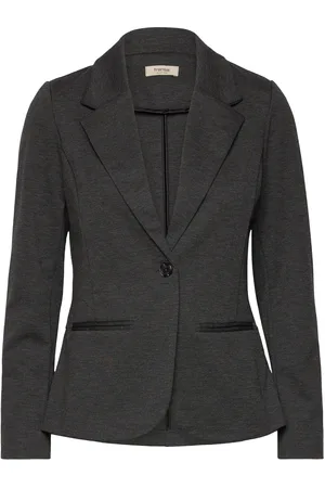 FRANSA Frzablazer 2 Blazer Ext Blazers Single Breasted Blazers Grey