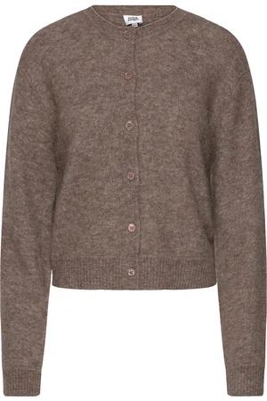Twist & tango Filippa Knitted Cardigan Tops Knitwear Cardigans Brown