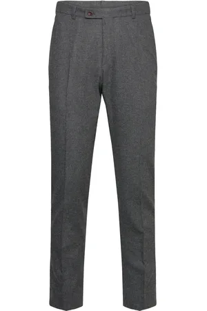 Morris Flannel Suit Trs Designers Trousers Formal Grey