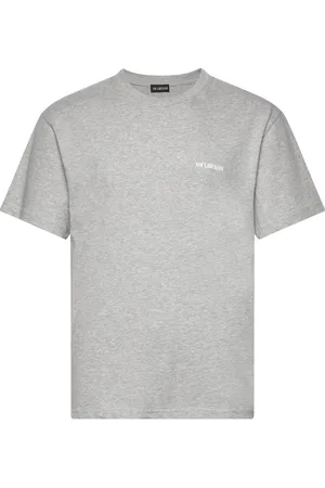 HAN Kjøbenhavn Boxy Tee S/S Artwork Tops T-Kortærmet Skjorte Grey