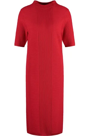 Gerry Weber Dress Knit Knælang Kjole Red
