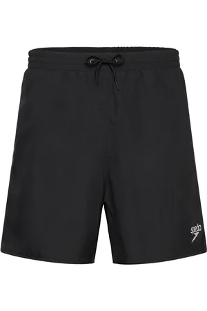 Speedo Mens Plus Essential 16" Watershort Sport Sport Clothing Sport Swimwear Sport Swim Shorts Black