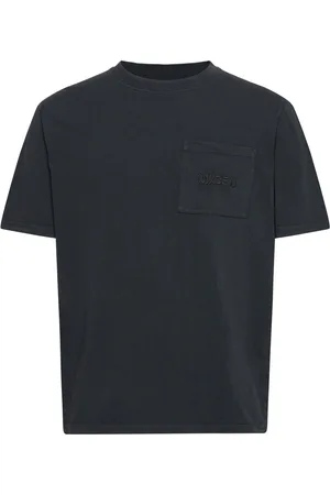 Nikben Nb Over Dyed Pocket T Shirt Black Designers T-Kortærmet Skjorte Black