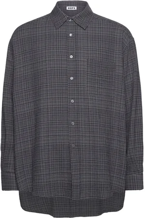 Hope Lift Shirt Tops Shirts Casual Grey