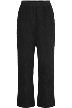 Lollys Laundry Billll Pants Bottoms Trousers Straight Leg Black