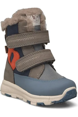 Bisgaard Spencer Tex Vinterstøvler Med Burrebånd Blue