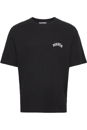 Nikben Nb Waffle Nb Tee Black Designers T-Kortærmet Skjorte Black