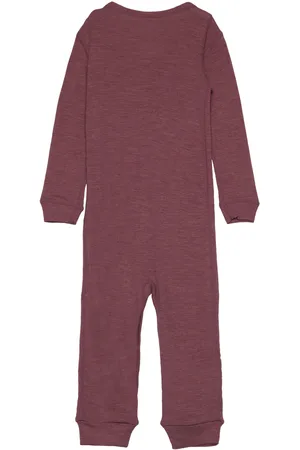 CeLaVi Jumpsuit - Solid Pyjamas Sie Jumpsuit Red