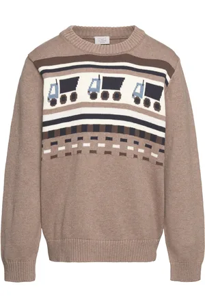 Hust & Claire Hcpelle - Jumper Tops Knitwear Pullovers Brown