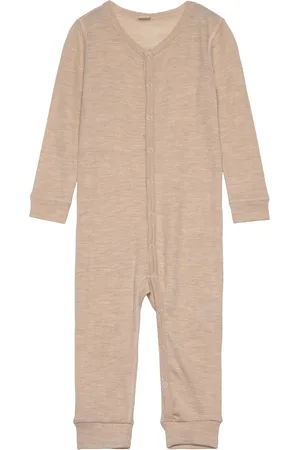 CeLaVi Jumpsuit - Solid Pyjamas Sie Jumpsuit Beige
