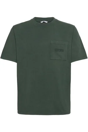 Nikben Nb Over Dyed Pocket T Shirt Green Designers T-Kortærmet Skjorte Green