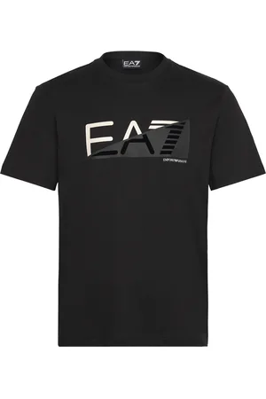 EA7 T-Shirt Tops T-Kortærmet Skjorte Black