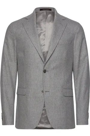 Oscar Jacobson Ego Blazer Suits & Blazers Blazers Single Breasted Blazers Grey