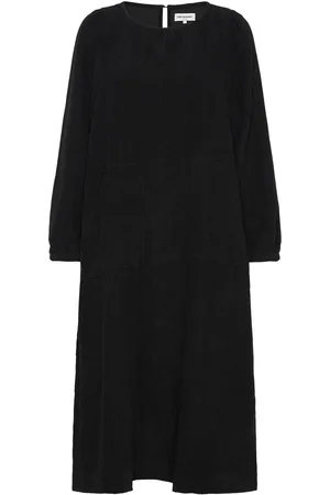 Lollys Laundry Lucasll Midi Dress Ls Knælang Kjole Black