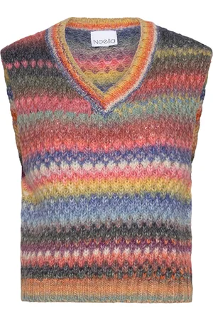 Noella Gio Knit Vest Vests Knitted Vests Multi/patterned