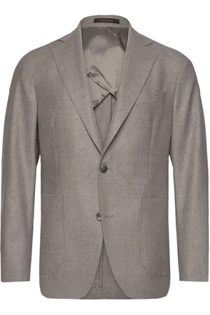 Oscar Jacobson Ferry Patch Soft Blazer Blazer Jakke Grey