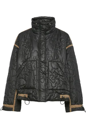 Y.A.S Klina Quilted Jacket S. Quiltet Jakke Black