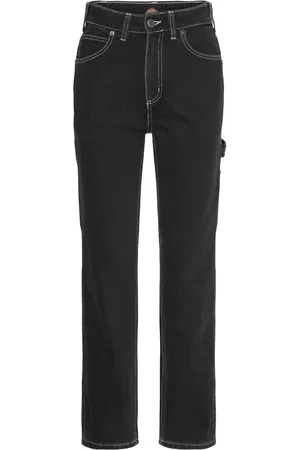 Dickies Ellendale Denim Bottoms Jeans Straight-regular Black