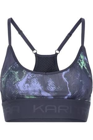 Kari Traa Var Printed Sport Bras & Tops Sports Bras - All Navy