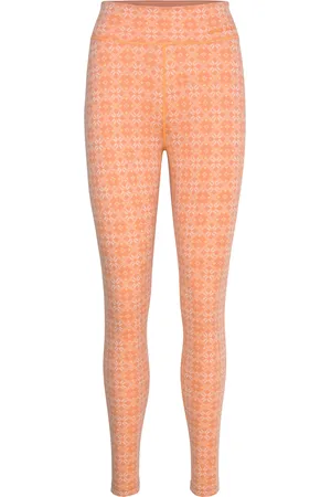 Kari Traa Rose Light Pant Hw Sport Leggings Orange