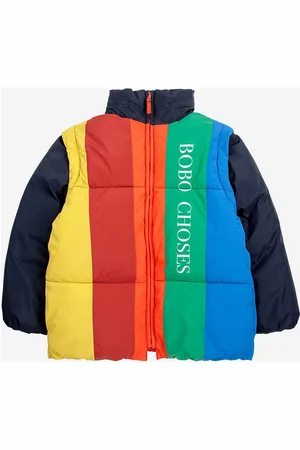 Bobo Choses Color Block Padded Anorak Foret Jakke Multi/patterned