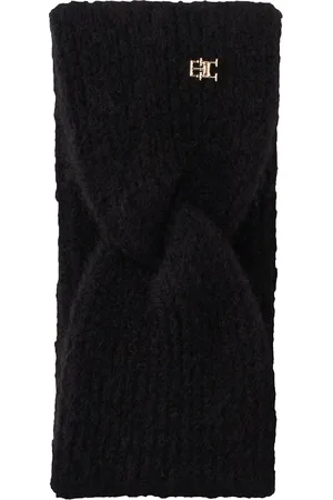 Tommy Hilfiger Th Timeless Headband Accessories Headwear Headbands Black