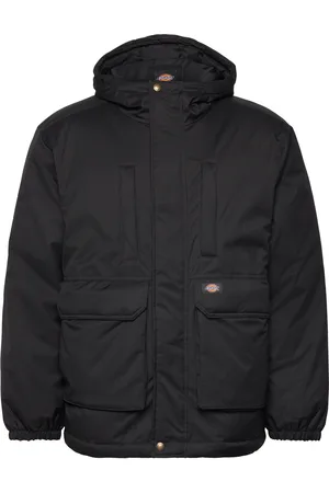 Dickies Plains Coat Uldfrakke Frakke Black