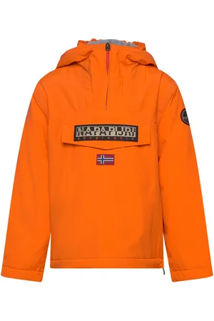 Napapijri Rainforest Winter Anorak Jacket Outerwear Jackets & Coats Windbreaker Orange